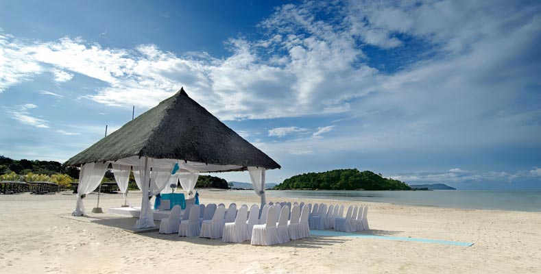 Berjaya Langkawi Resort - Wedding - Beach Setup